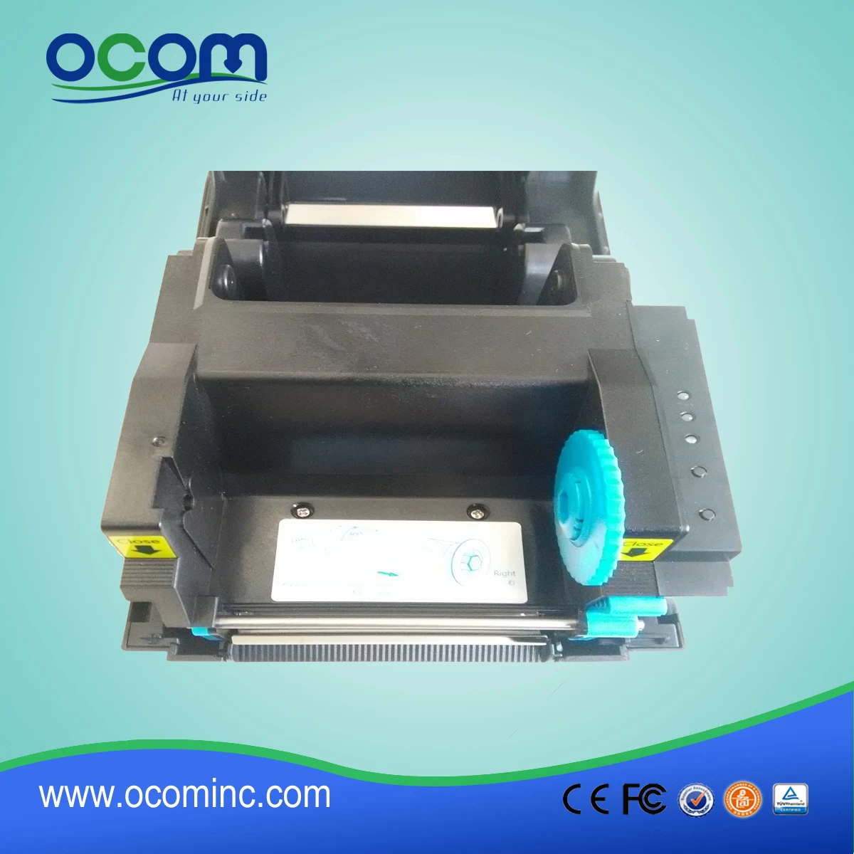 2 Zoll USB Thermodirekt-Etikettendrucker - Görsel 4