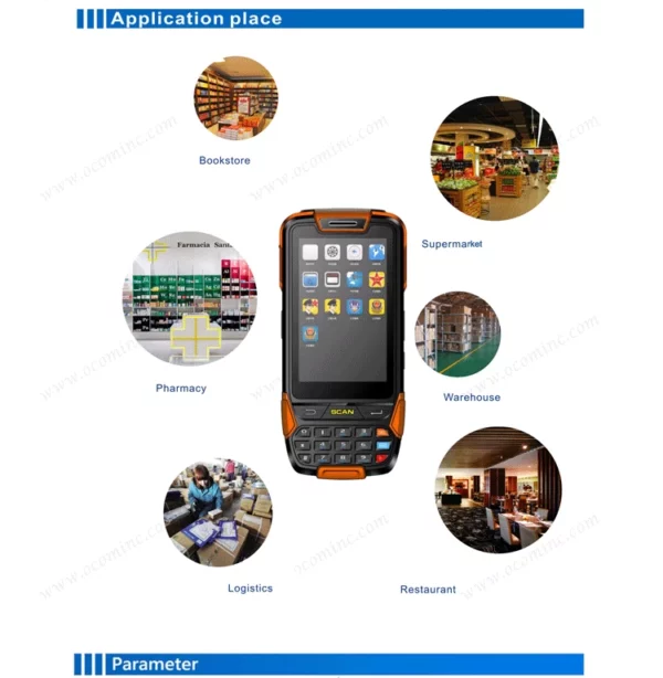 Android-basierter Industrie-PDA - Görsel 3