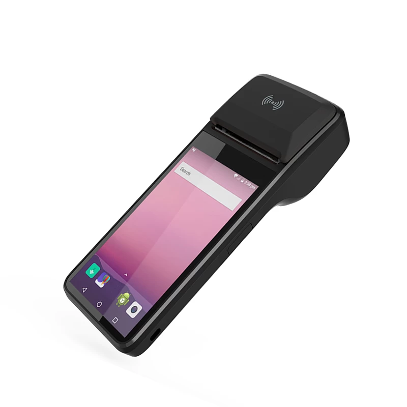 5.0 "HD IPS Bildschirm Android 11 Portable Ultra-dünnes POS-Terminal mit 58mm Thermodrucker, Scanner, NFC, Kamera und Lautsprecher - Görsel 2