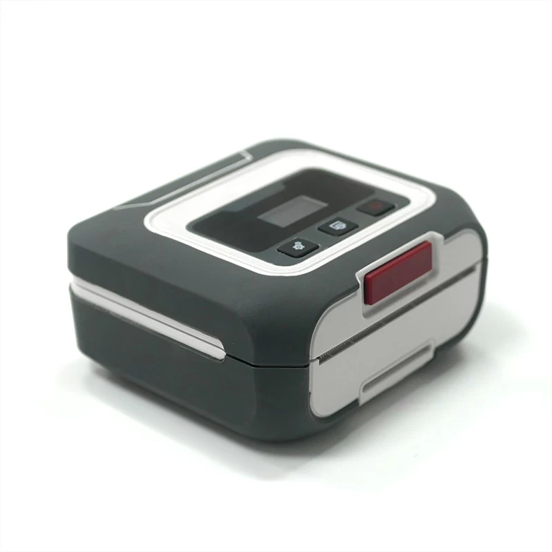 3-Zoll-Front-Feed-Papier-Thermo-Etikettendrucker Mini Bluetooth tragbarer Thermo-Etikettendrucker - Görsel 3