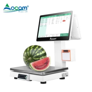 15,6 Zoll Windows-System All-in-One-POS-Waage mit Thermodrucker