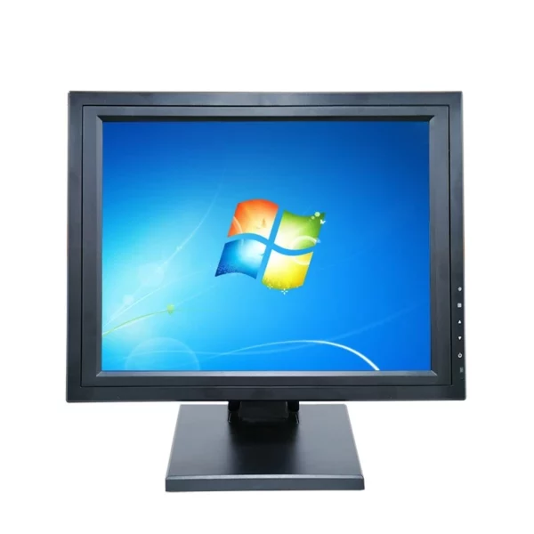 15,1-Zoll-Touchscreen-POS-Monitor mit klappbarem Sockel