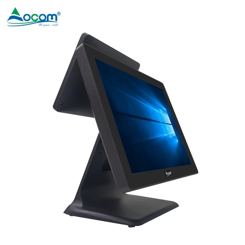 15-Zoll-All-in-One-Hardware-Maschine Dual-Screen-Touch-System Registrierkassengeschäft - Görsel 2