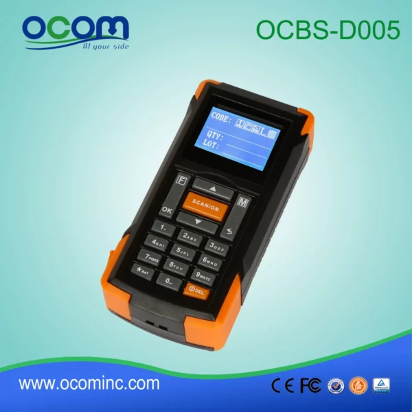 433Mhz Mini Wireless Barcodescanner mit Display und Speicher - Görsel 2