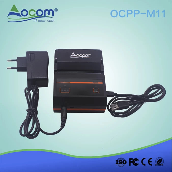 58MM Mini Bluetooth Thermo-Etikettendrucker - Görsel 5