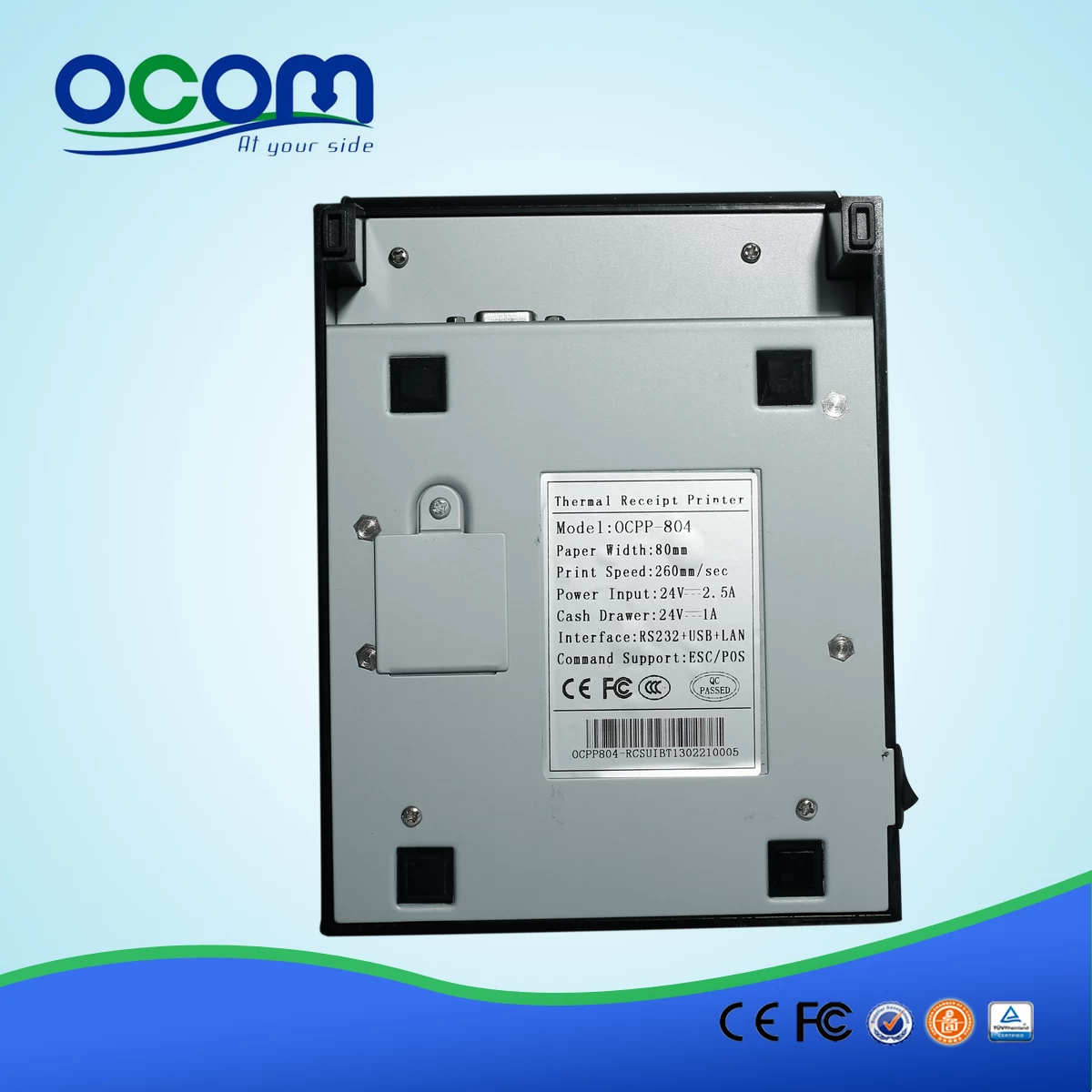 80mm Auto-Cutter mit Hochgeschwindigkeits-USB-Thermo-Belegdrucker - Görsel 10