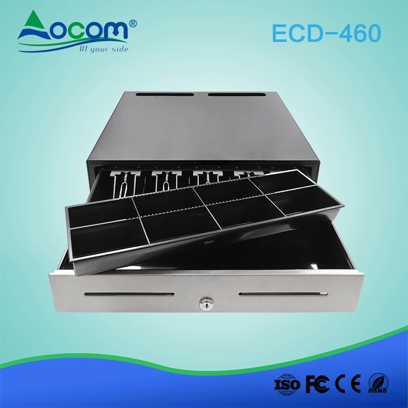 460mm Breite Große elektronische Metall-Kassenschublade