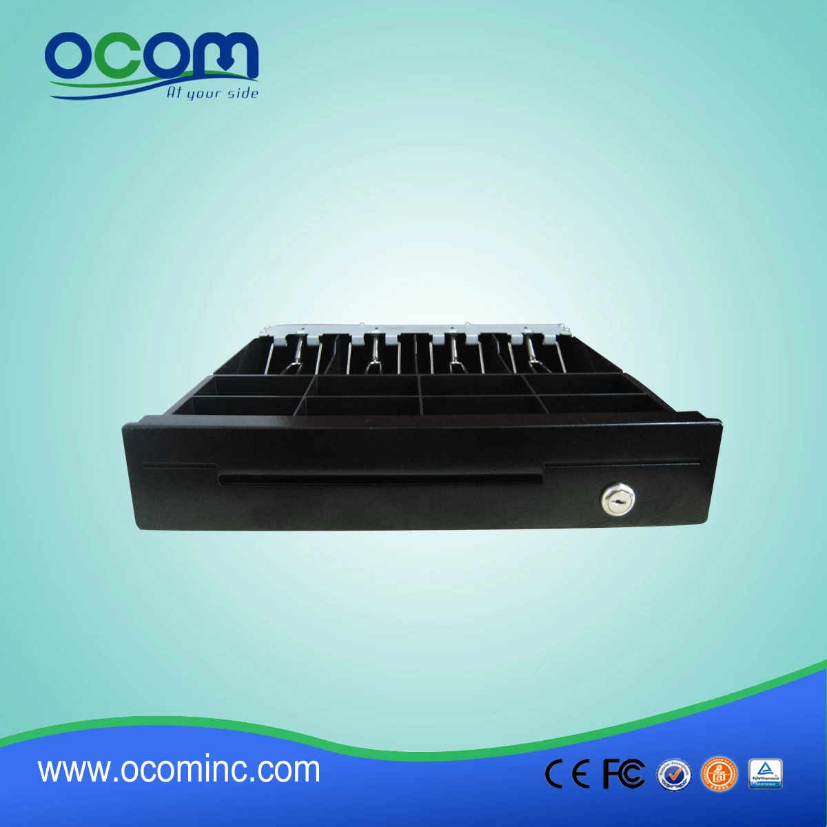 335mm breite kleine Metall-Kassenschublade - Görsel 4