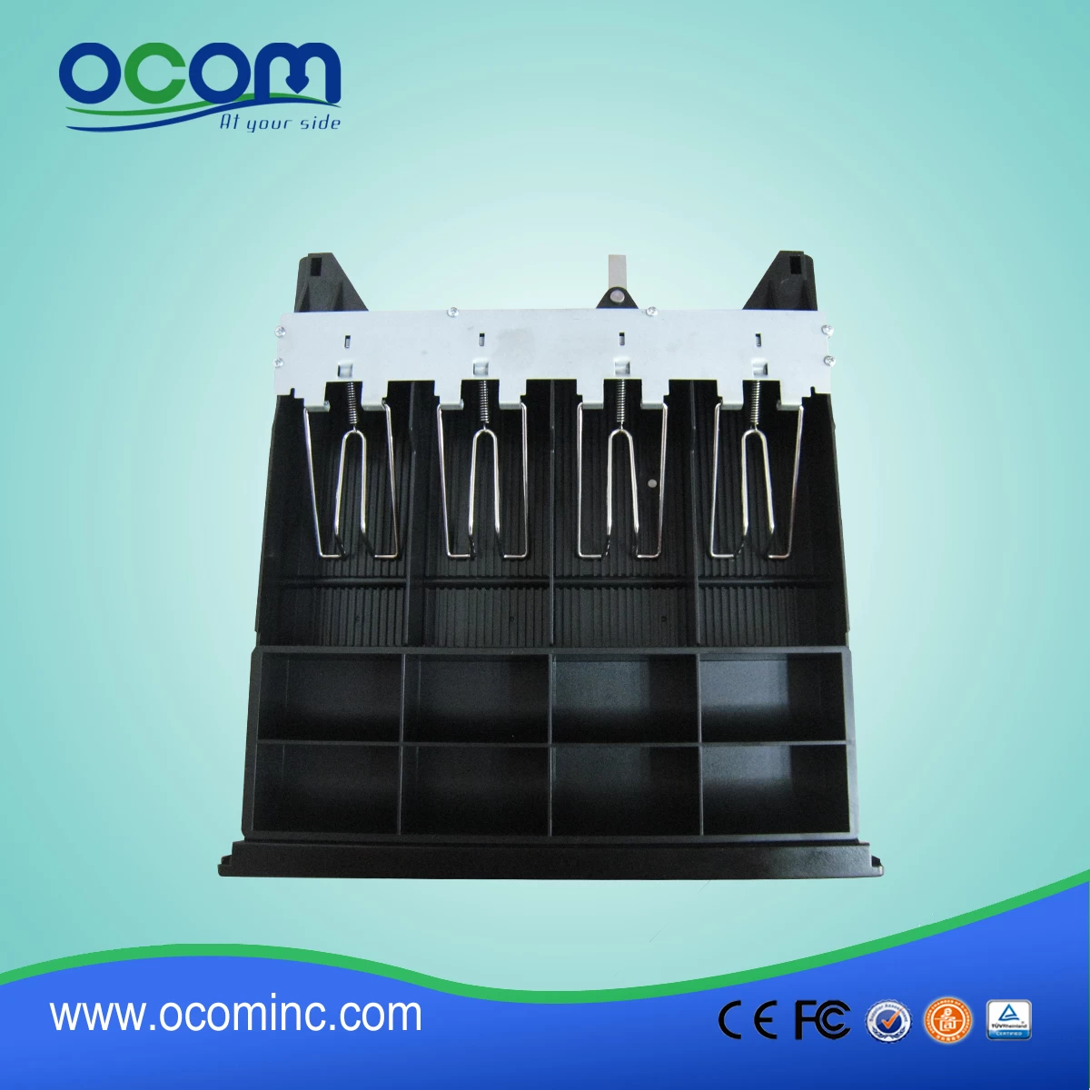 335mm breite kleine Metall-Kassenschublade - Görsel 6