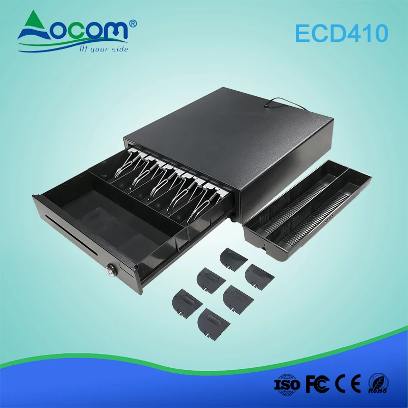 410mm breite elektrische Metall-Kassenschublade - Görsel 4