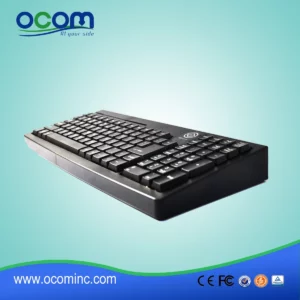 101-Tasten-Tastatur mit optionalem Magnetkartenleser