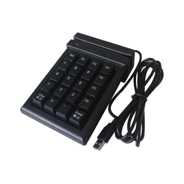 20-Tasten-Tastatur mit Triple-Track-Magnetkartenleser - Görsel 2