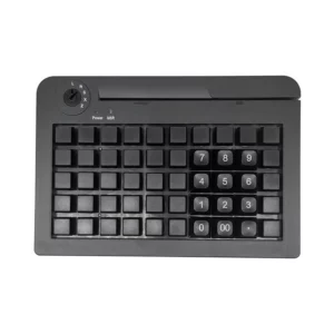 Programmierbare Tastatur mit 50 Tasten und dreispurigem Magnetkartenleser