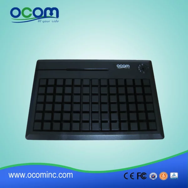 Programmierbare Tastatur mit 78 Tasten und optionalem Kartenleser - Görsel 3