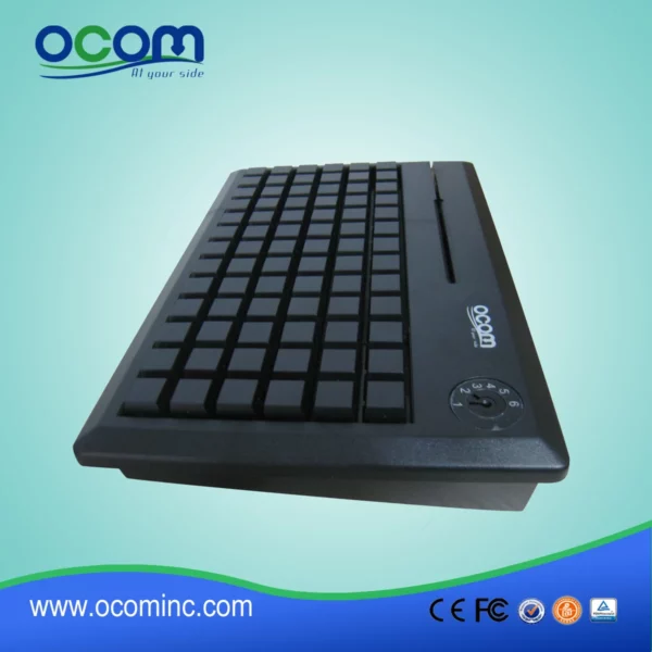 Programmierbare Tastatur mit 78 Tasten und optionalem Kartenleser - Görsel 5