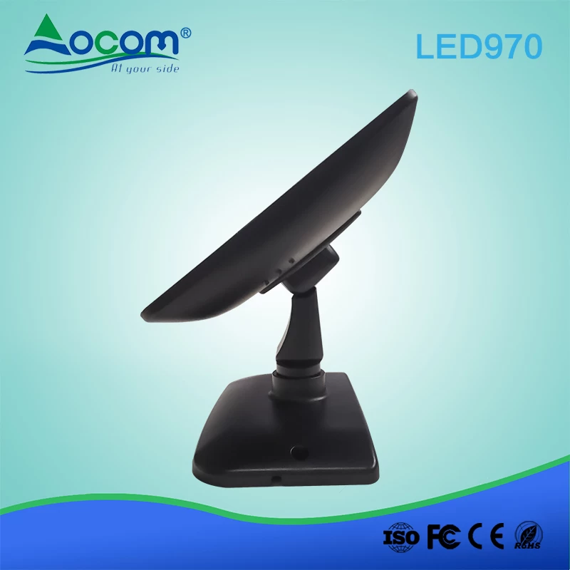 Elektronische LED-Anzeigemast Einstellbare Kundenanzeige für Supermarkt-POS-System - Görsel 5