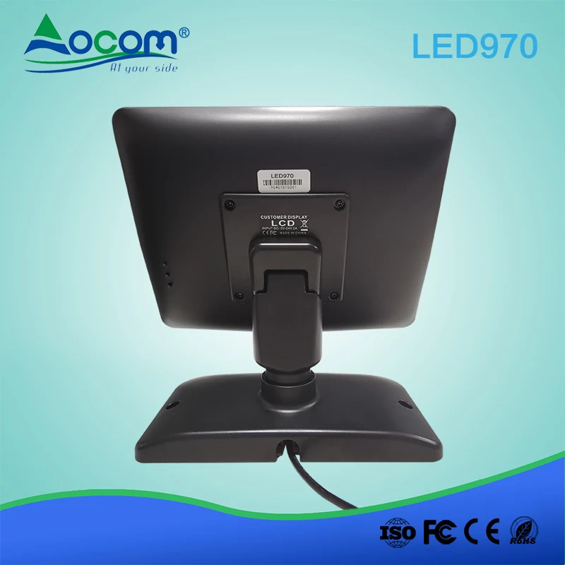 Elektronische LED-Anzeigemast Einstellbare Kundenanzeige für Supermarkt-POS-System - Görsel 6