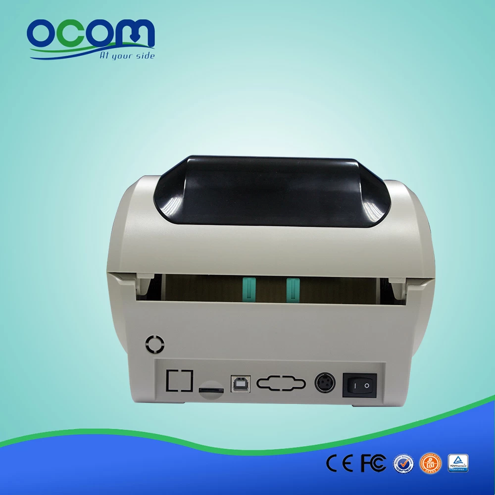 Weißer 4-Zoll-Thermo-Direkt-Barcode-Etikettendrucker - Görsel 2