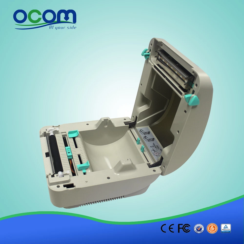 Weißer 4-Zoll-Thermo-Direkt-Barcode-Etikettendrucker - Görsel 4