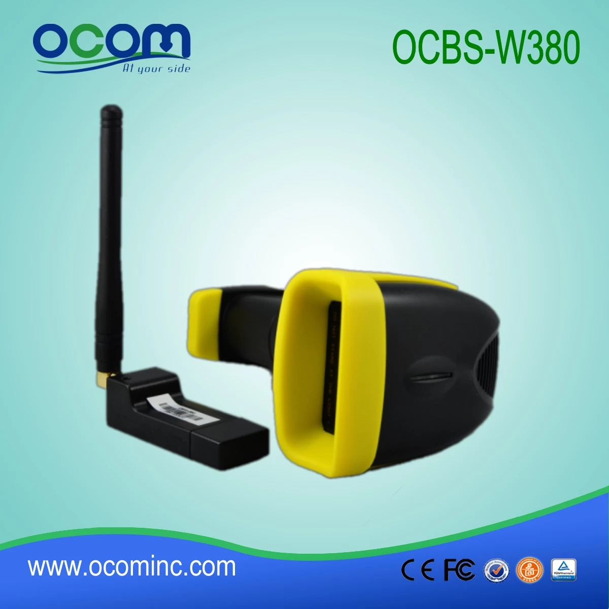 RF433MHz oder BT Wireless 1D Barcodescanner