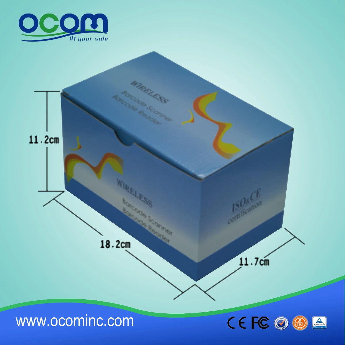 RF433MHz oder BT Wireless 1D Barcodescanner - Görsel 6