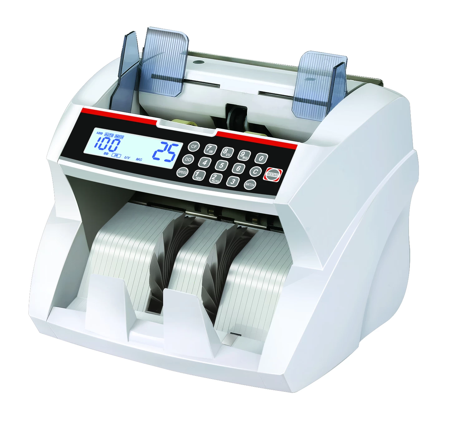 Frontloading Bill Cash Banknote Counter