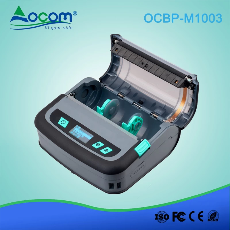 4-Zoll-Bluetooth-Thermo-Etikettendrucker in Industriequalität mit LCD-Bildschirm - Görsel 4