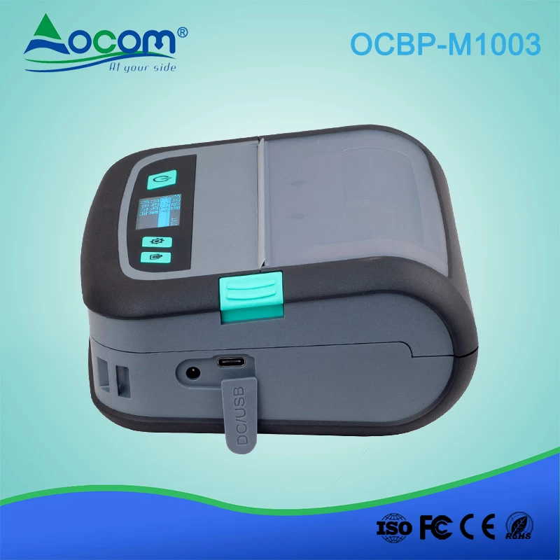 4-Zoll-Bluetooth-Thermo-Etikettendrucker in Industriequalität mit LCD-Bildschirm - Görsel 5