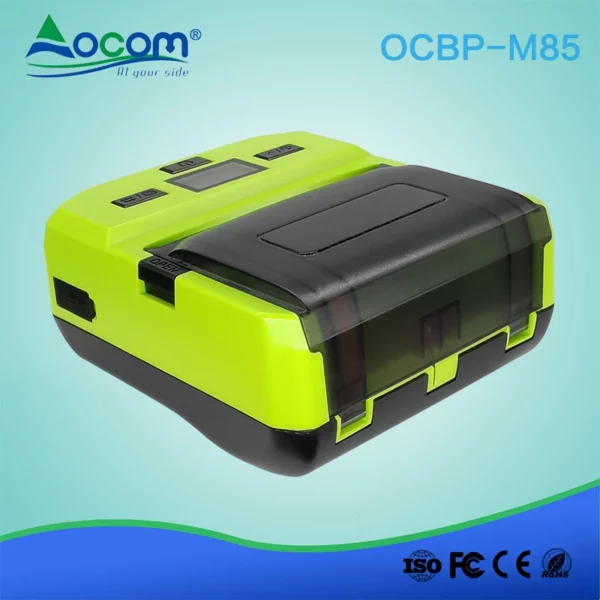 3 Zoll Mini tragbarer Bluetooth Barcode Etikettendrucker - Görsel 2