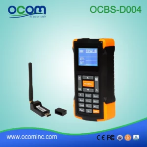 Mini-Wireless-Barcode-Scanner mit Bildschirm und Speicher