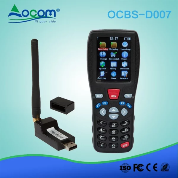 RF433 MHz Wireless Portable Stocktaking Terminal Industrial PDA - Görsel 2