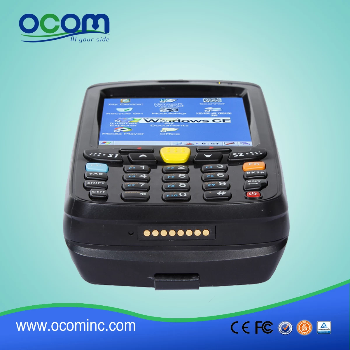 Wi-Fi und Bluetooth Handheld Robuster Datensammler Industrie-PDA - Görsel 6