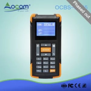 Mini Bluetooth Wireless Barcode Scanner mit Bildschirm und Speicher