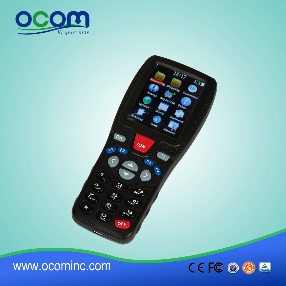 Tragbares USB-Inventurterminal Industrie-PDA - Görsel 3