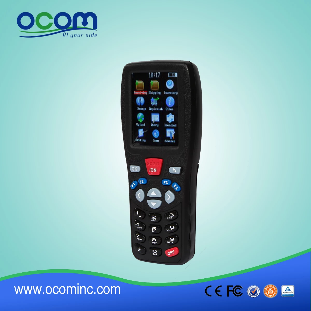 Tragbares USB-Inventurterminal Industrie-PDA - Görsel 4