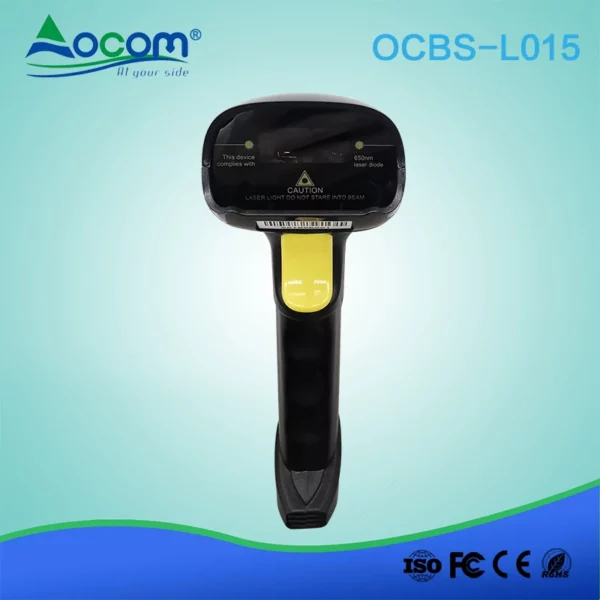 Handheld Kabelgebundener 1D-Laser-Barcodeleser Barcode-Scanner - Görsel 4