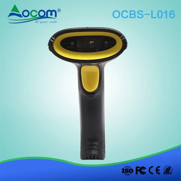 Handheld kabelgebundener 1D-Laser-Barcodeleser Barcode-Scanner kann auf manuelles und kontinuierliches Scannen umschalten - Görsel 5