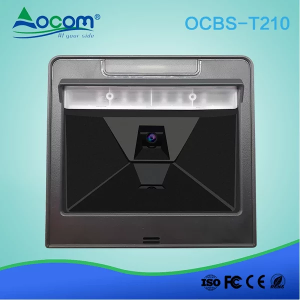 OCBS-T210) Desktop-Bildschirm lesen QR-Code 2D-Barcode-Scanner - Görsel 3