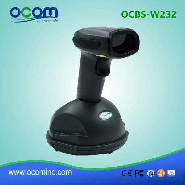 433MHz &Bluetooth Wireless 2D Barcodescanner