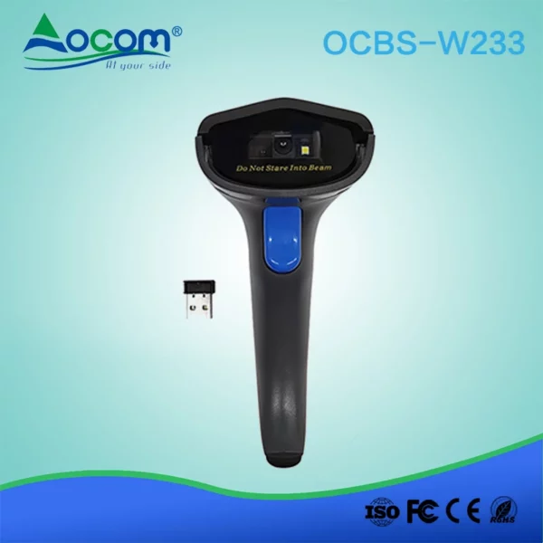 Bluetooth oder 2.4G Wireless 1D 2D Barcodescanner - Görsel 6