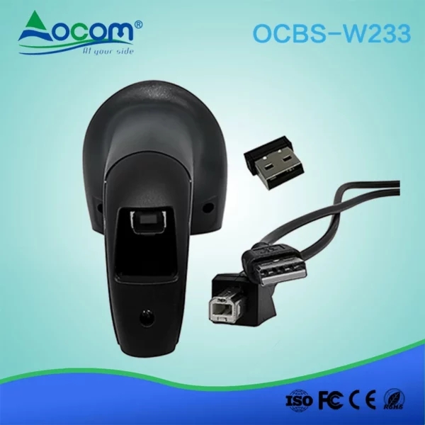 Hochgeschwindigkeits-2.4G 2D-Bluetooth-Barcode-Scanner - Görsel 6