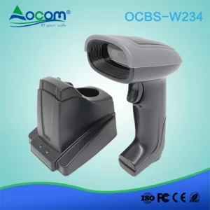 2.4G Wireless 1D 2D Barcodescanner mit Cradle