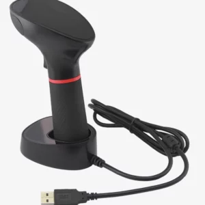 Leistungsstarker drahtloser 1D/2D-Barcodescanner mit Dockingstation