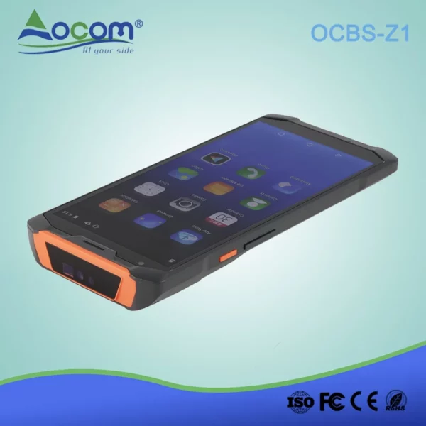 5,99 Zoll Handheld Android 8.1 Industrielles Datenterminal - Görsel 2