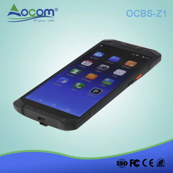 5,99 Zoll Handheld Android 8.1 Industrielles Datenterminal - Görsel 3