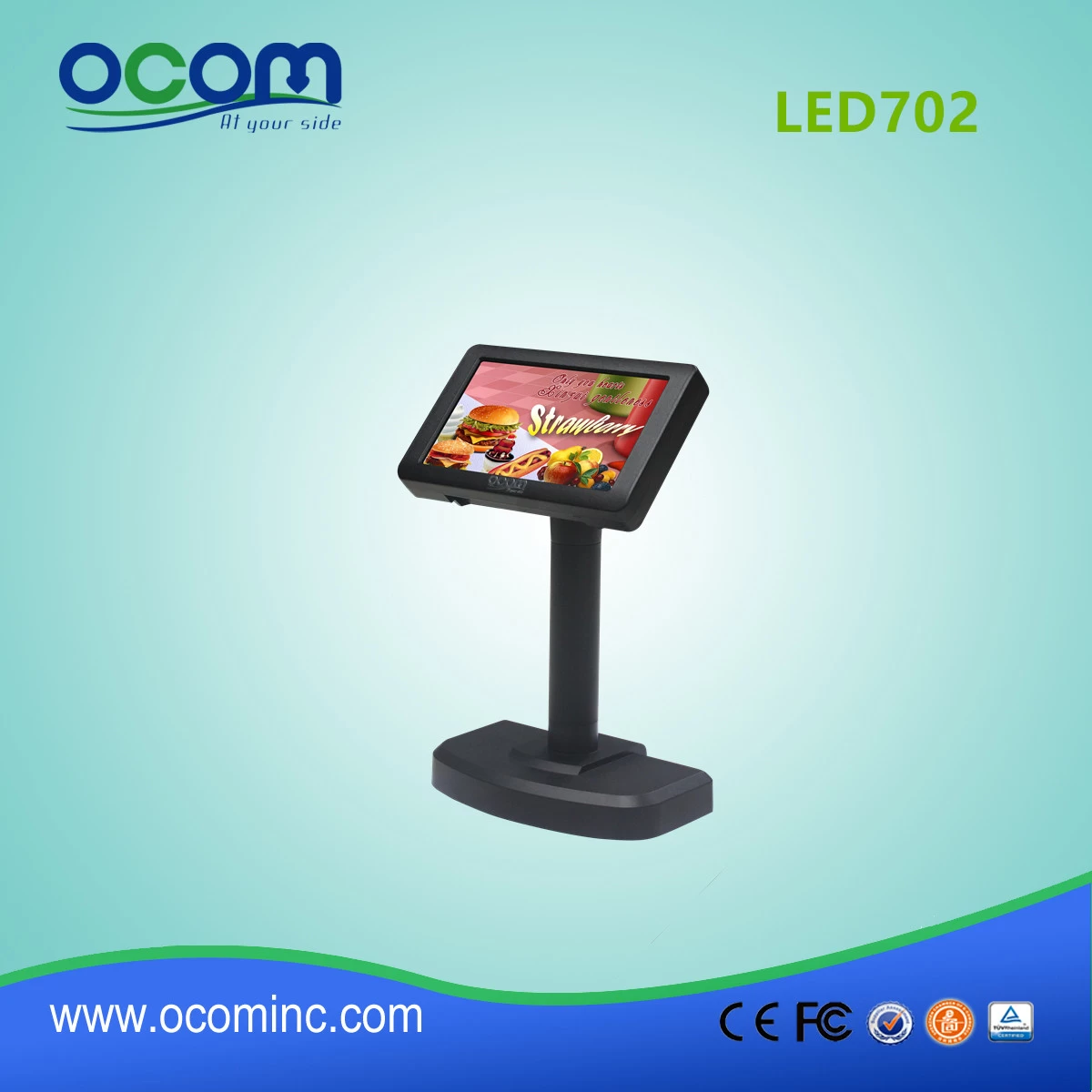 7" LED Kundendisplay mit VGA-Anschluss - Görsel 3