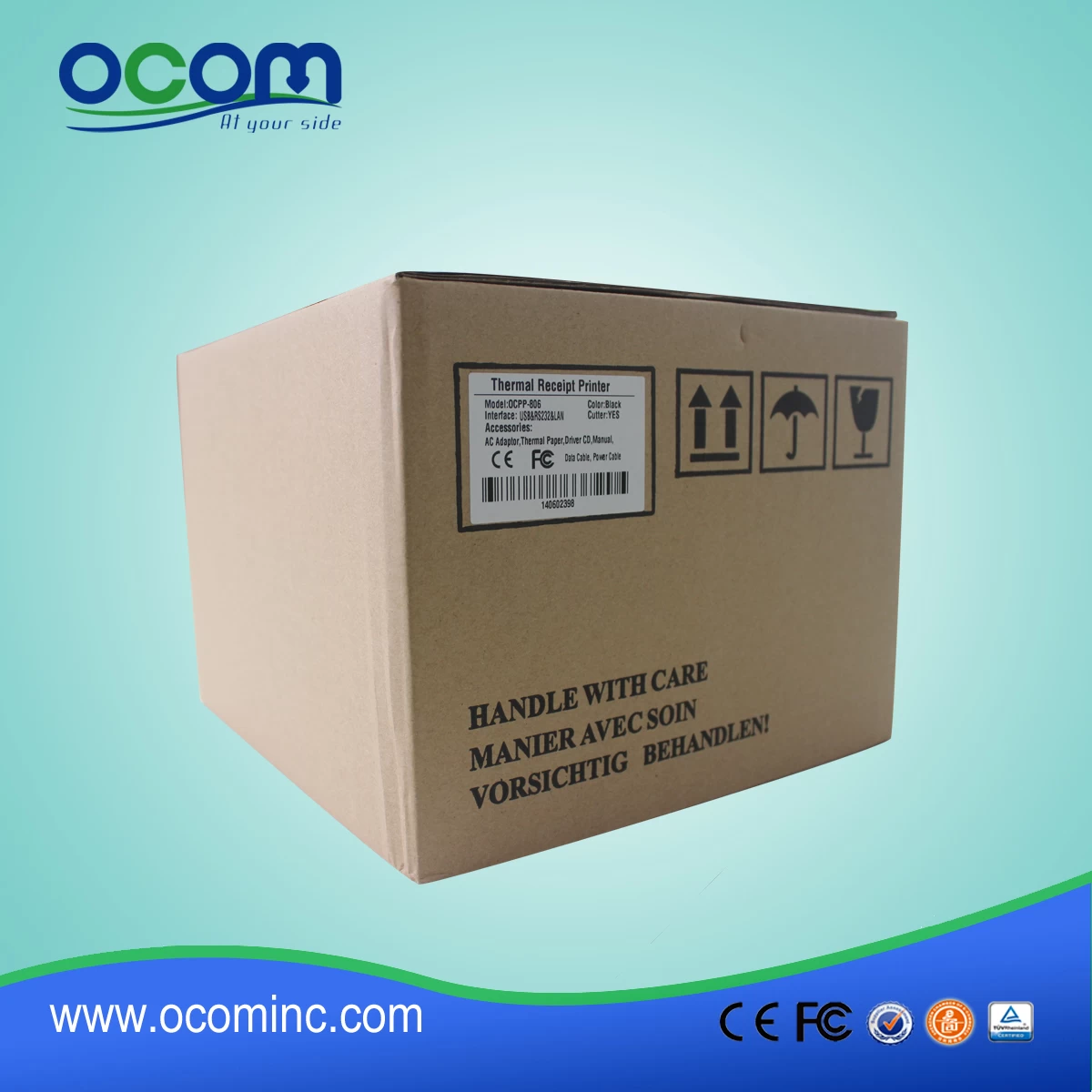 3 Zoll mit Auto-Cutter Thermo-Rechnungsdrucker - Görsel 8