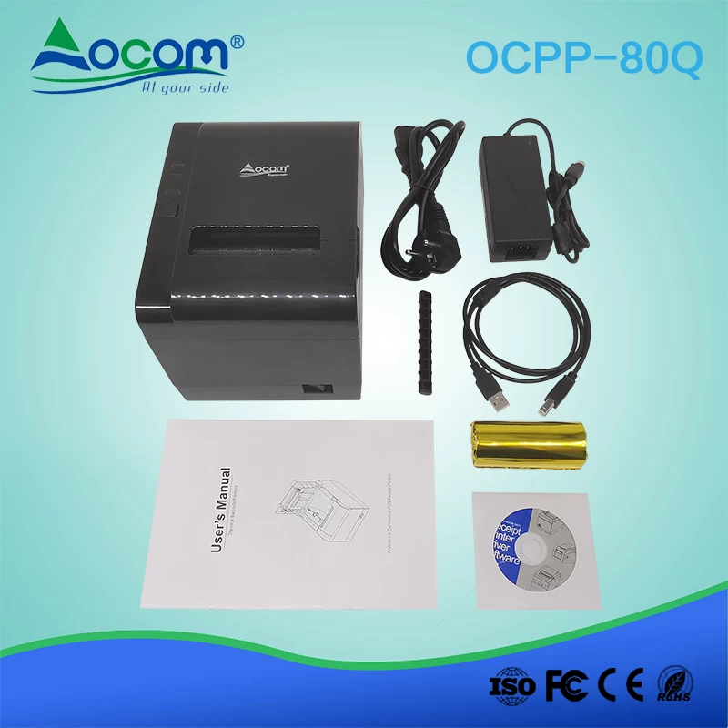 80MM Multi-Interface Thermo-Belegdrucker mit Auto Cutter - Görsel 4