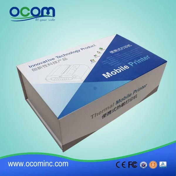 Tragbarer 80-mm-Mini-Thermobondrucker mit Tasche - Görsel 7