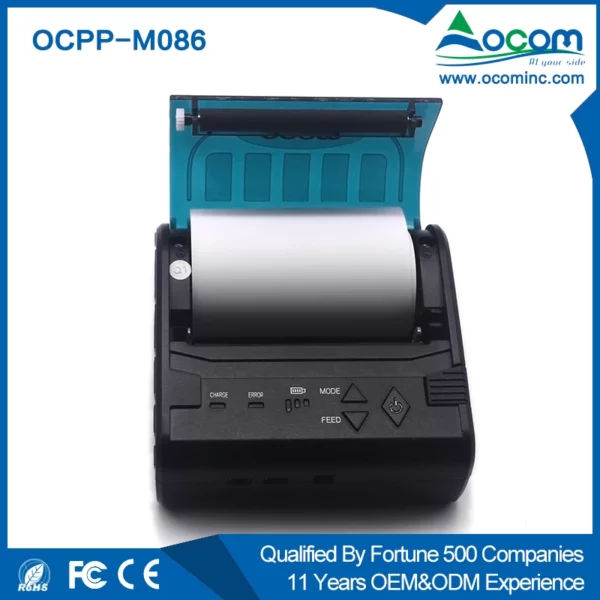 Tragbarer 80-mm-Mini-Thermobondrucker mit großer Papierrolle - Görsel 2
